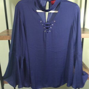 COPY - Gorgeous JLO Bell Sleeve Flowy Blouse